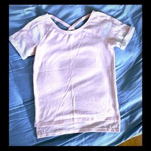 Splendid High Low Cap Sleeve Shirt